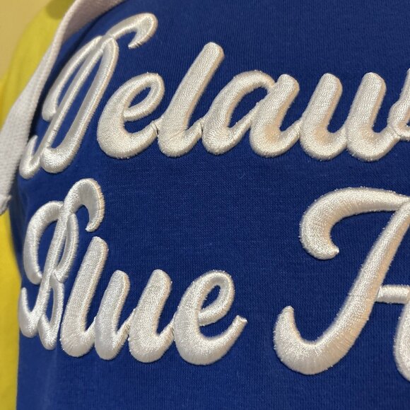 NEW Delaware Fightin' Blue Hens Colosseum Oversized Hoodie Sweatshirt Women's M - Picture 3 of 6